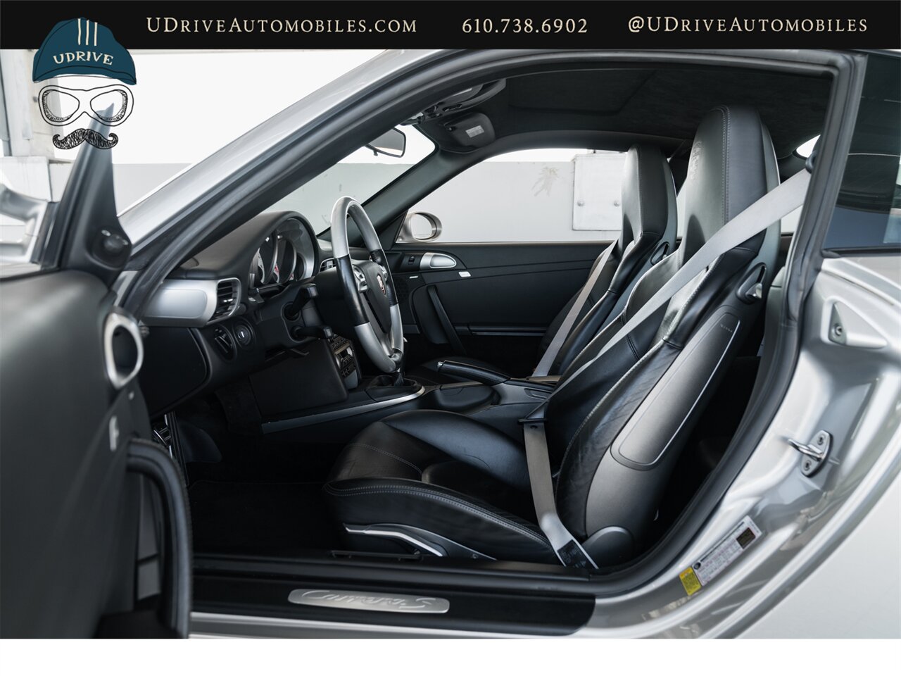 2006 Porsche 911 Carrera S  997S 6 Sp Factory Aerokit Chrono Sport Seats Wht Dials Alum Look Steer Whl Silver Belts - Photo 28 - West Chester, PA 19382
