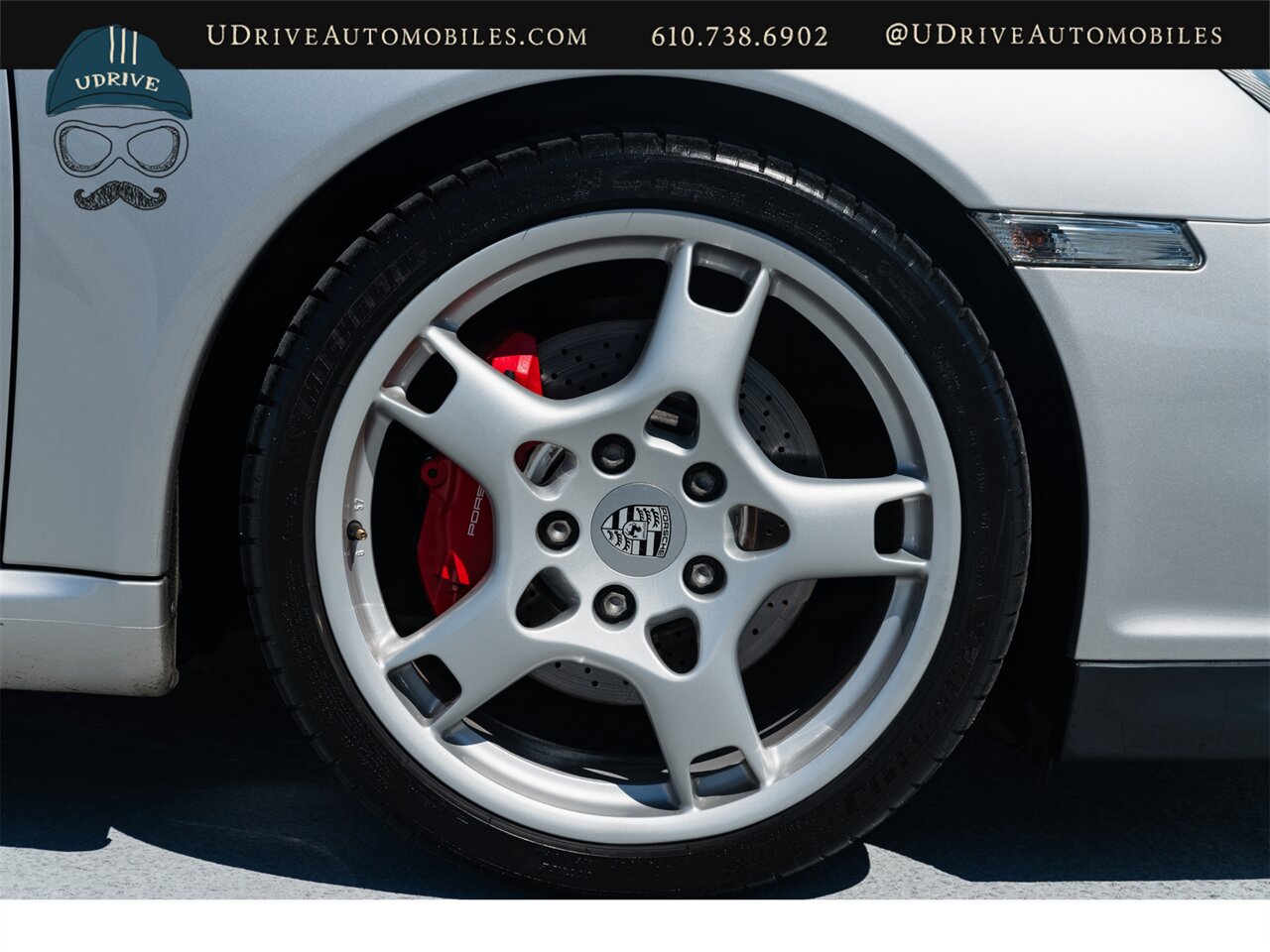 2006 Porsche 911 Carrera S  997S 6 Sp Factory Aerokit Chrono Sport Seats Wht Dials Alum Look Steer Whl Silver Belts - Photo 58 - West Chester, PA 19382