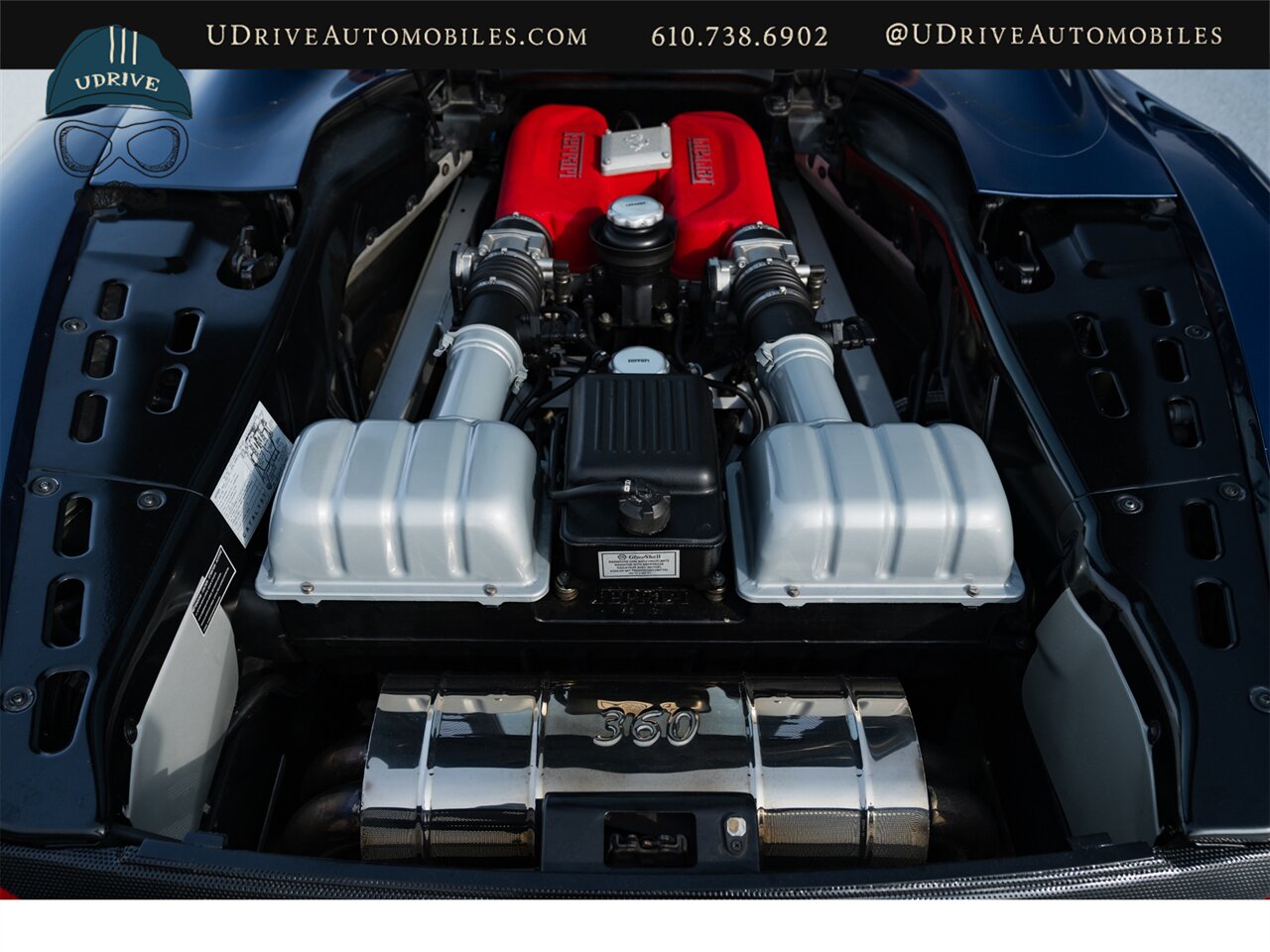 2004 Ferrari 360 Spider  360 Spider F1 Shields Daytonas Modular Whls Challenge Grill Tubi Exhaust Fresh Major Service - Photo 47 - West Chester, PA 19382