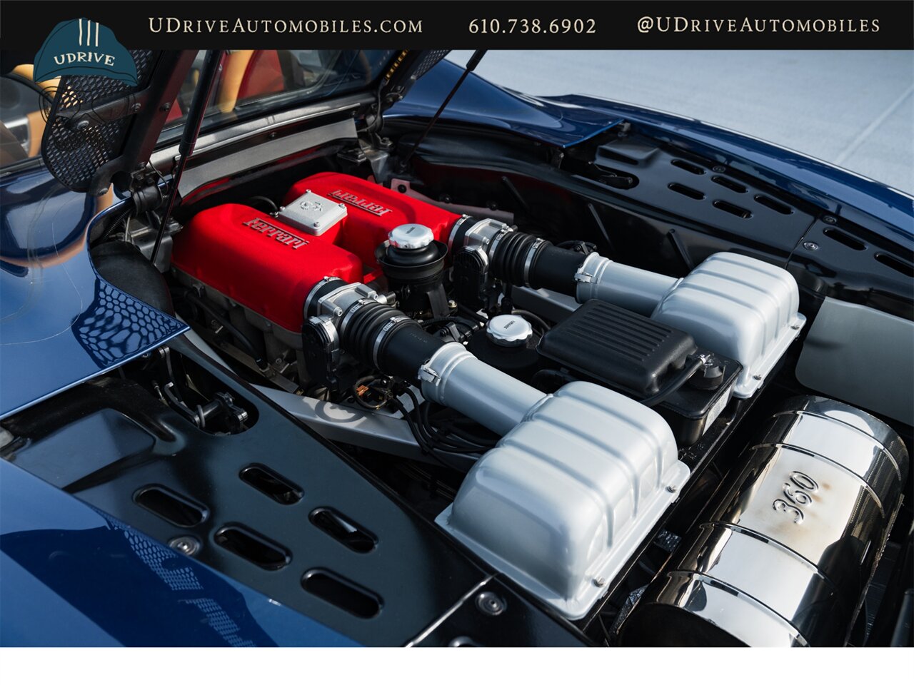 2004 Ferrari 360 Spider  360 Spider F1 Shields Daytonas Modular Whls Challenge Grill Tubi Exhaust Fresh Major Service - Photo 46 - West Chester, PA 19382