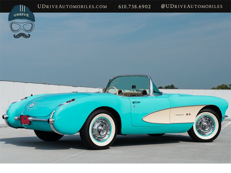 1957 Chevrolet Corvette  Cascade Green GM Crate 350 Muncie 4 Speed Restored