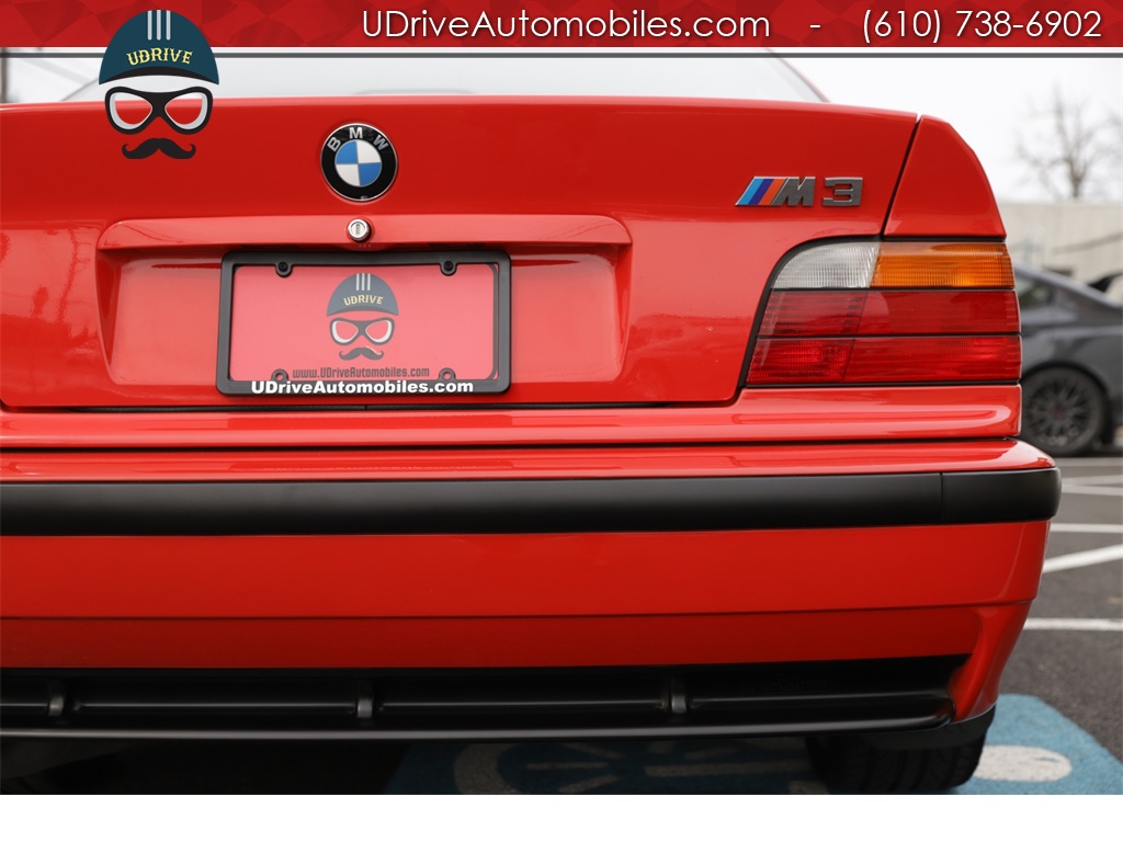 1995 BMW M3 E36 5 Speed Service History 30k Miles Pristine  Mugello Red - Photo 18 - West Chester, PA 19382