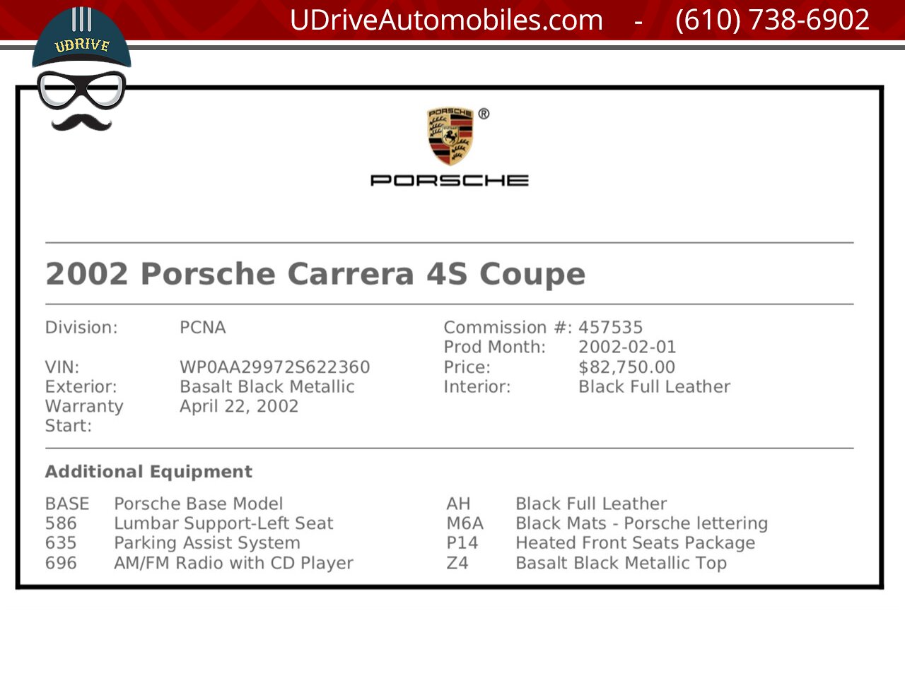 2002 Porsche 911 996 C4S Carrera 4S 6 Speed IMS Retrofit Complete  Service History - Photo 2 - West Chester, PA 19382