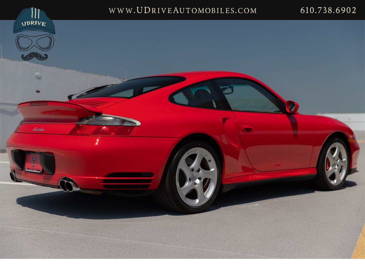 2003 Porsche 911 Turbo 996 Turbo X50 Power Kit 6 Speed Manual  Rare Color Guards Red over Brown Natural Leather - Photo 20 - West Chester, PA 19382