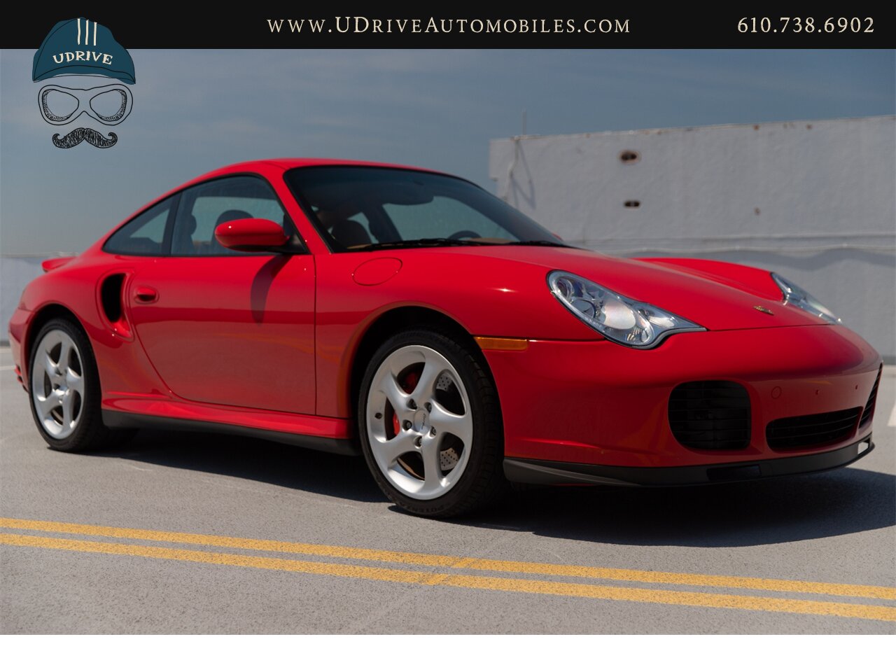 2003 Porsche 911 Turbo 996 Turbo X50 Power Kit 6 Speed Manual  Rare Color Guards Red over Brown Natural Leather - Photo 16 - West Chester, PA 19382