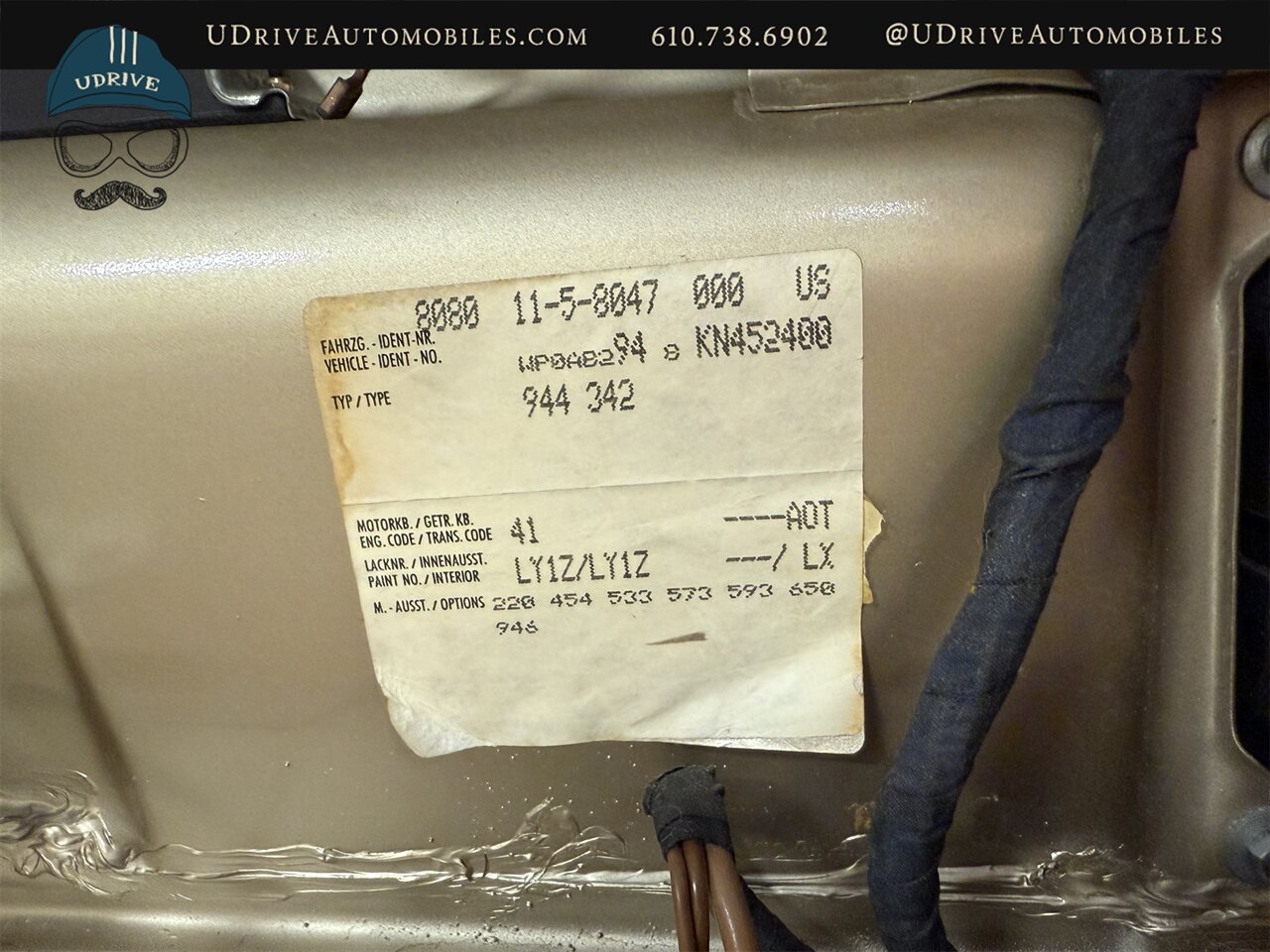 1989 Porsche 944 S2  5 Speed Manual Documented Service History Rare Colorway Saratoga Top - Photo 66 - West Chester, PA 19382