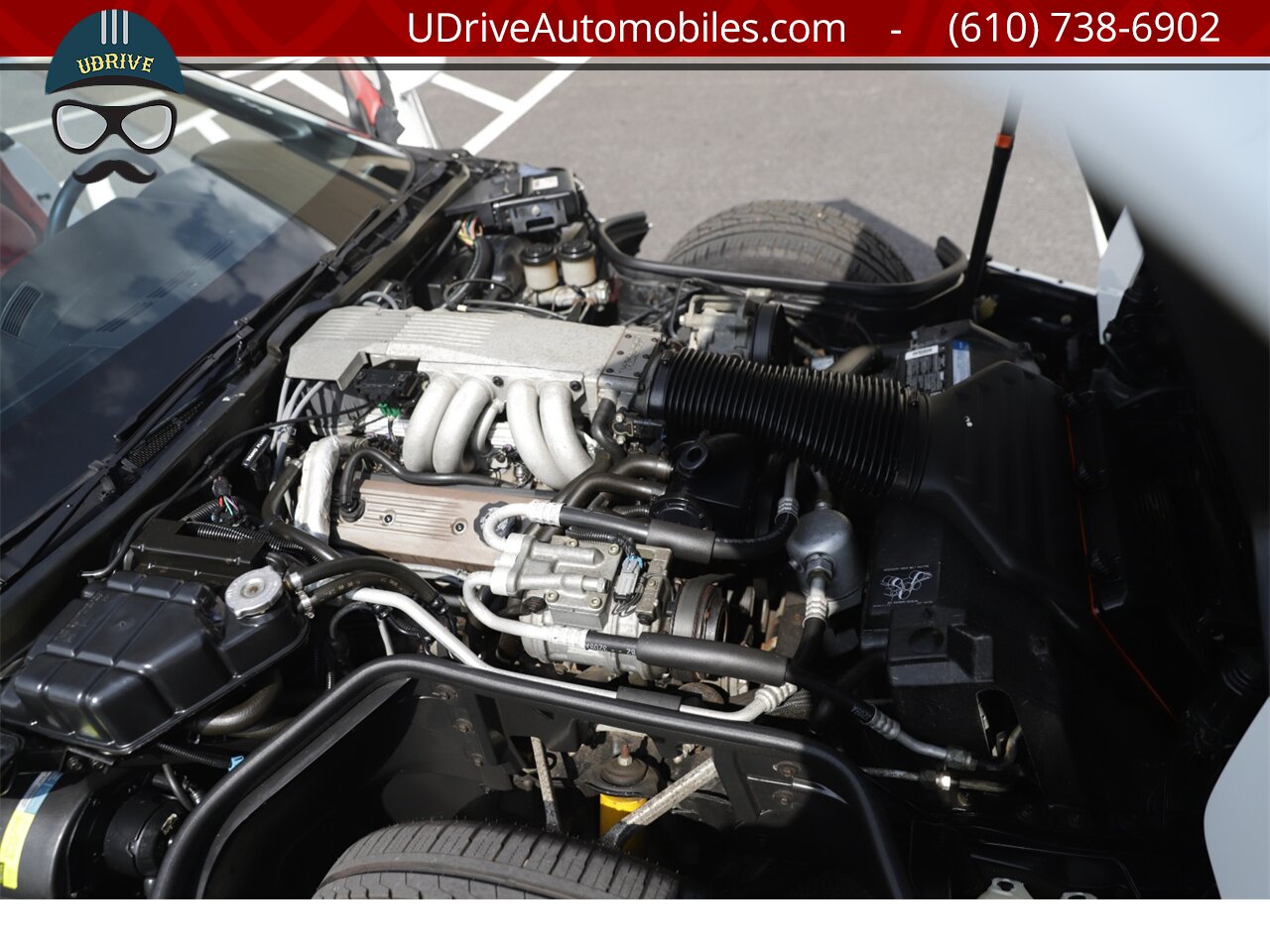 1990 Chevrolet Corvette 3k MIles 1 Owner White over Red Sport Seats   - Photo 44 - West Chester, PA 19382