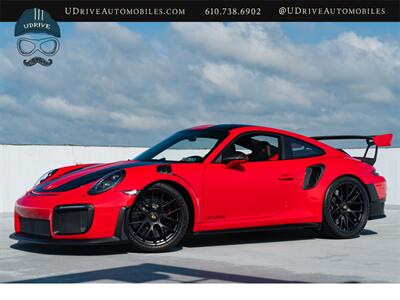 2018 Porsche 911 GT2 RS  Weissach Pkg Magnesium Wheels FAL Red Stitching Throughout Great Spec Coupe
