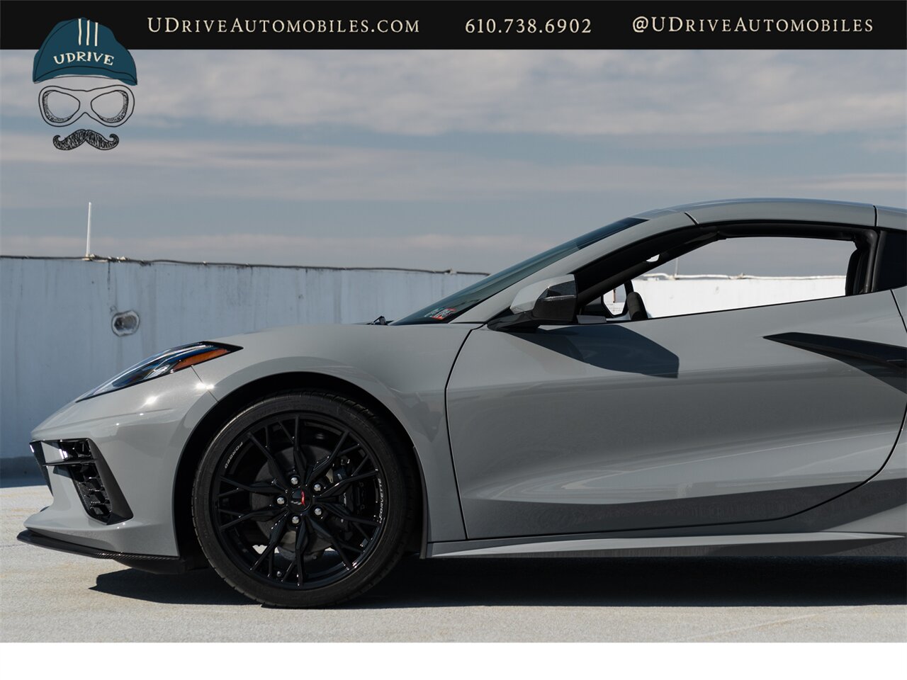 2024 Chevrolet Corvette Stingray  1LT Sea Wolf Gray Z51 Performance Exhaust Black Wheels Warranty As New - Photo 10 - West Chester, PA 19382