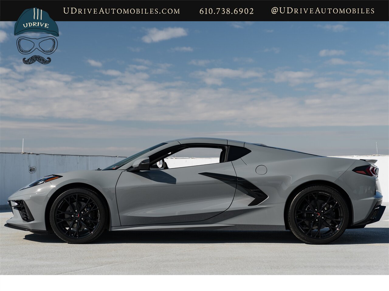 2024 Chevrolet Corvette Stingray  1LT Sea Wolf Gray Z51 Performance Exhaust Black Wheels Warranty As New - Photo 9 - West Chester, PA 19382