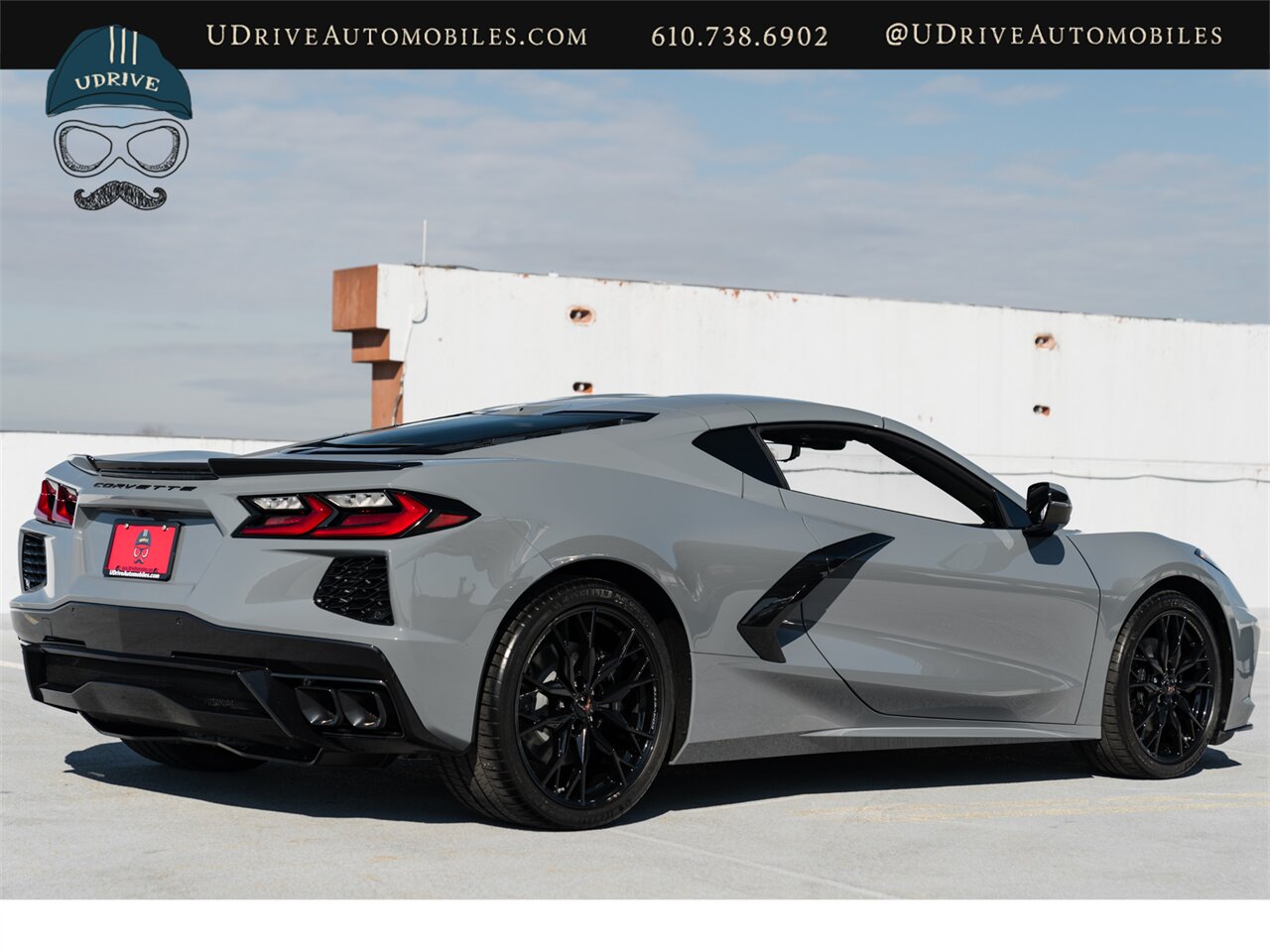 2024 Chevrolet Corvette Stingray  1LT Sea Wolf Gray Z51 Performance Exhaust Black Wheels Warranty As New - Photo 19 - West Chester, PA 19382