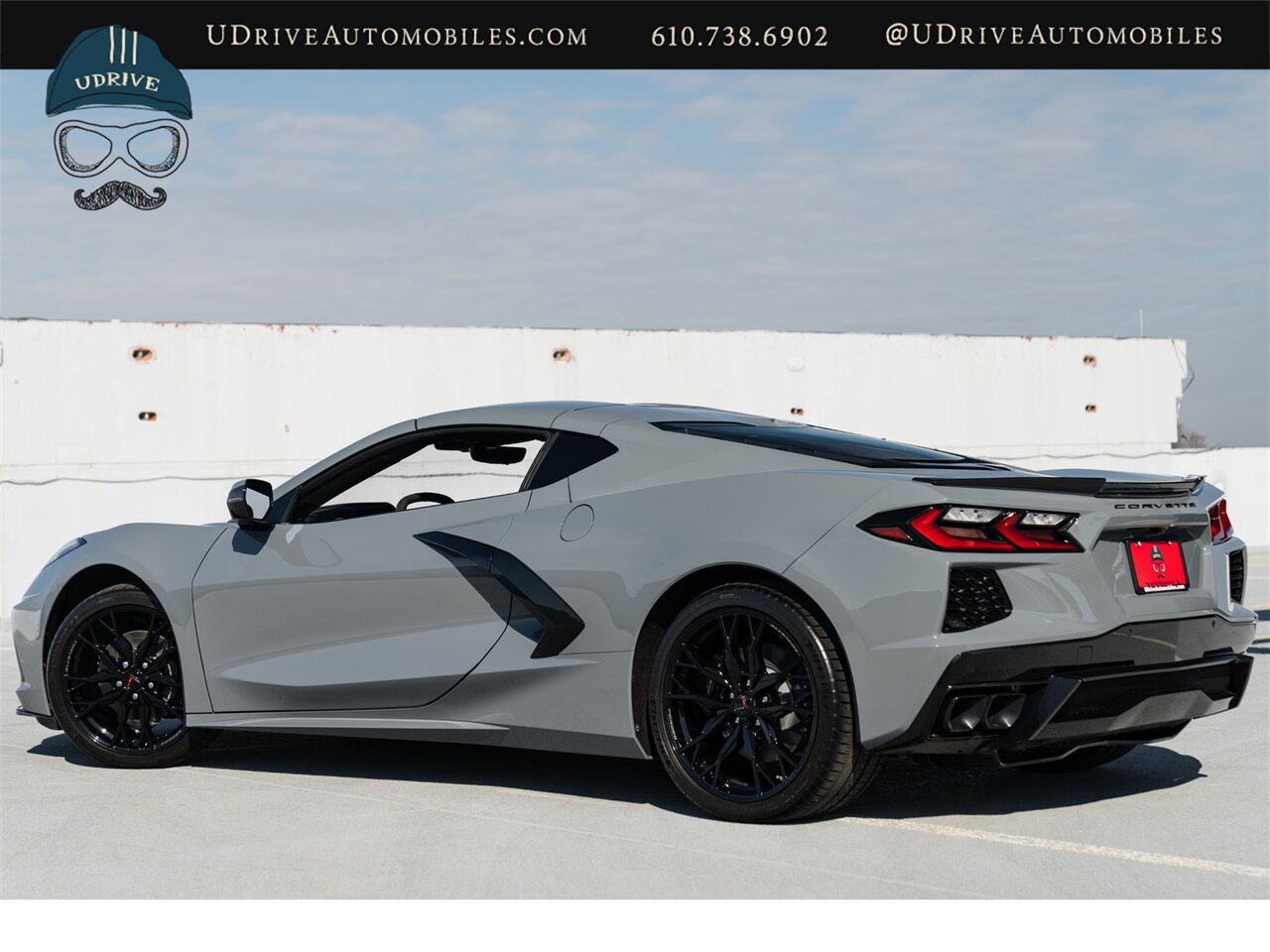 2024 Chevrolet Corvette Stingray  1LT Sea Wolf Gray Z51 Performance Exhaust Black Wheels Warranty As New - Photo 4 - West Chester, PA 19382