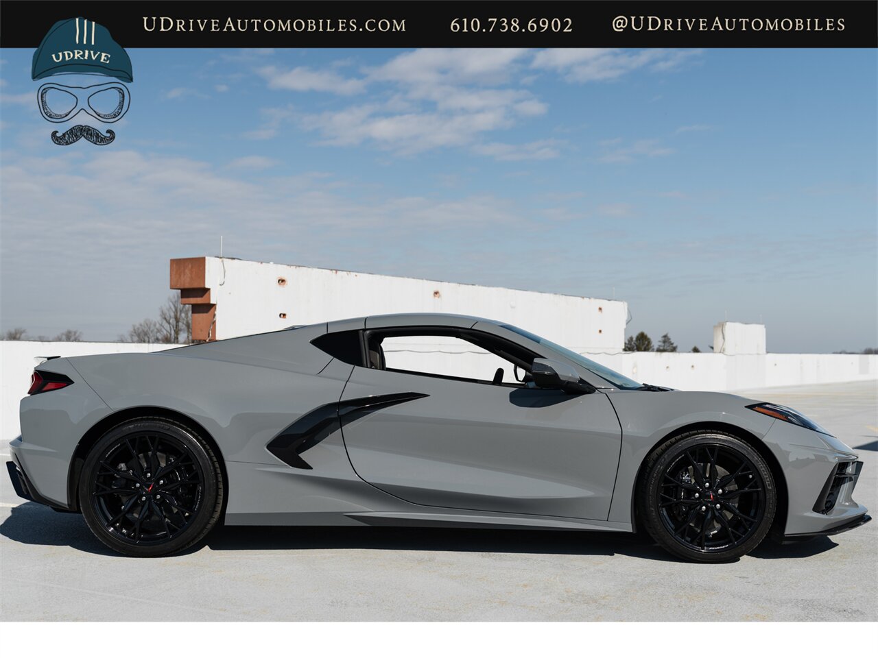 2024 Chevrolet Corvette Stingray  1LT Sea Wolf Gray Z51 Performance Exhaust Black Wheels Warranty As New - Photo 17 - West Chester, PA 19382