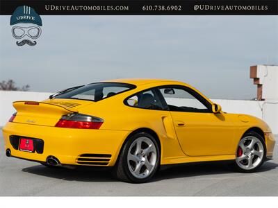 2001 Porsche 911 Turbo  996 6 Speed Detailed Service History Speed Yellow