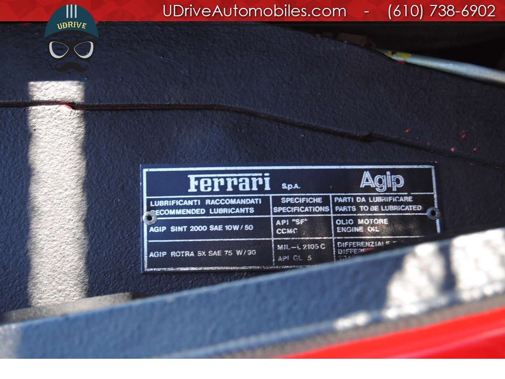 1987 Ferrari 328 328 GTS 16k Miles Service History   - Photo 38 - West Chester, PA 19382