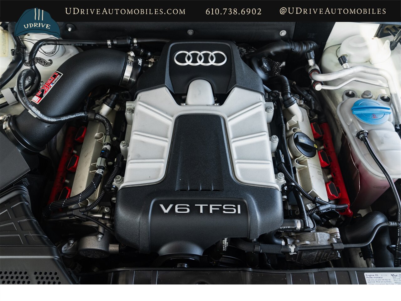 2015 Audi S5 3.0T Quattro Premium Plus 6 Speed Manual Ibis White over Black/Magma Red Service History - Photo 58 - West Chester, PA 19382