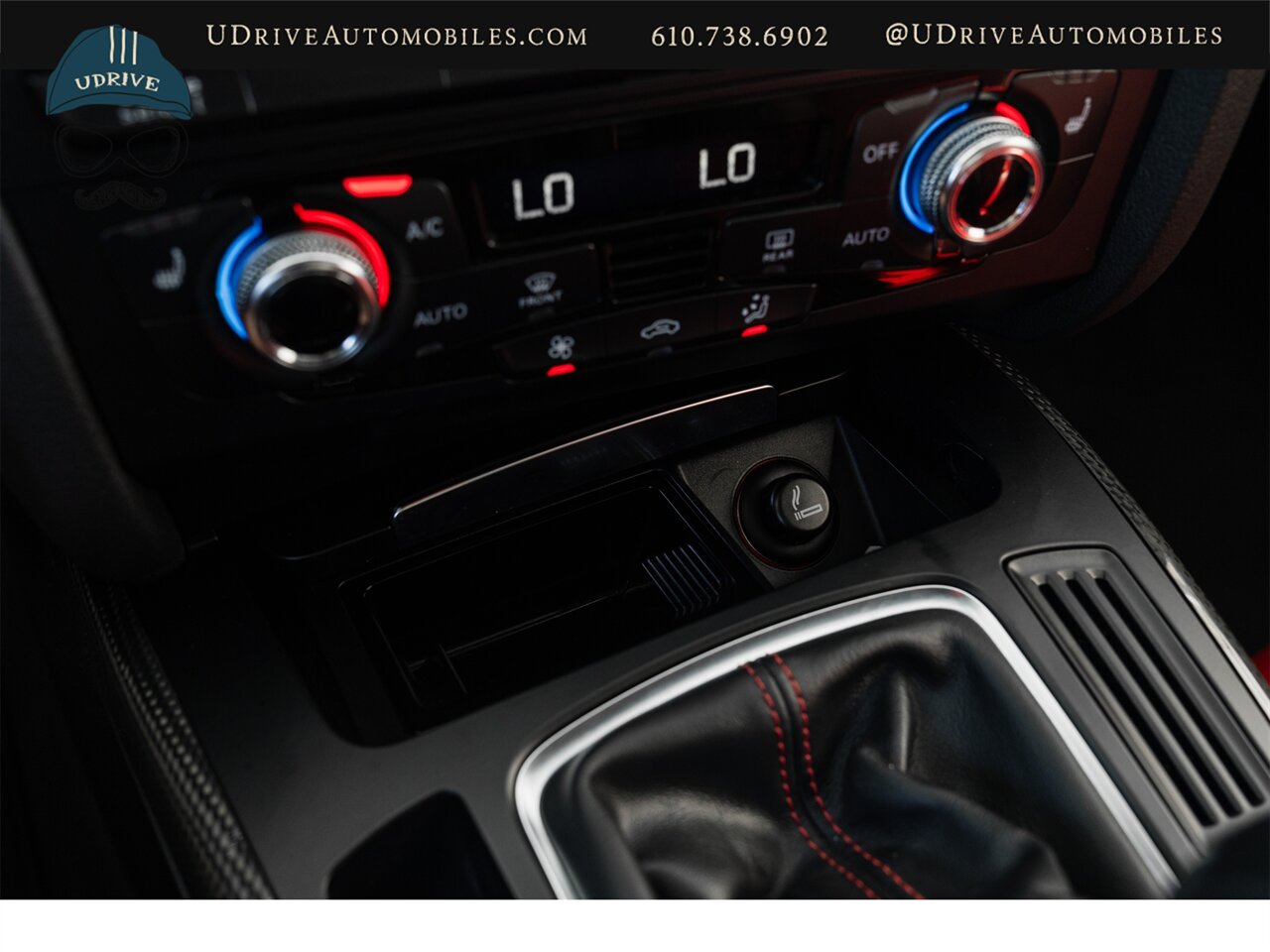 2015 Audi S5 3.0T Quattro Premium Plus 6 Speed Manual Ibis White over Black/Magma Red Service History - Photo 45 - West Chester, PA 19382