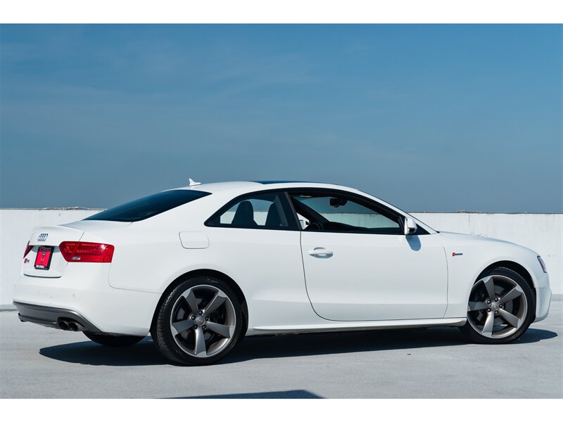 2015 Audi S5 3.0T Quattro Premium Plus  6 Speed Manual Ibis White over Black/Magma Red Service History