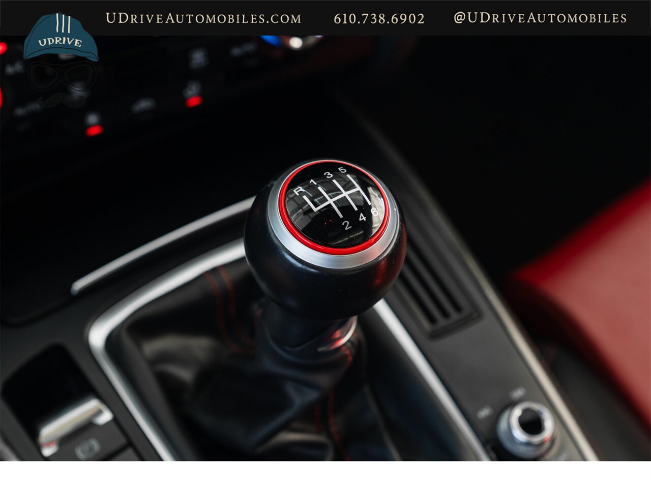 2015 Audi S5 3.0T Quattro Premium Plus 6 Speed Manual Ibis White over Black/Magma Red Service History - Photo 47 - West Chester, PA 19382