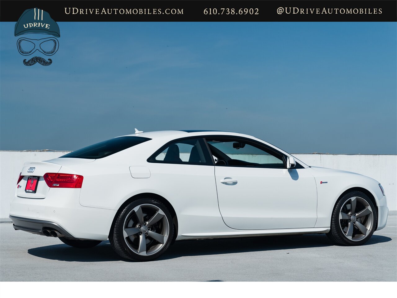 2015 Audi S5 3.0T Quattro Premium Plus 6 Speed Manual Ibis White over Black/Magma Red Service History - Photo 21 - West Chester, PA 19382