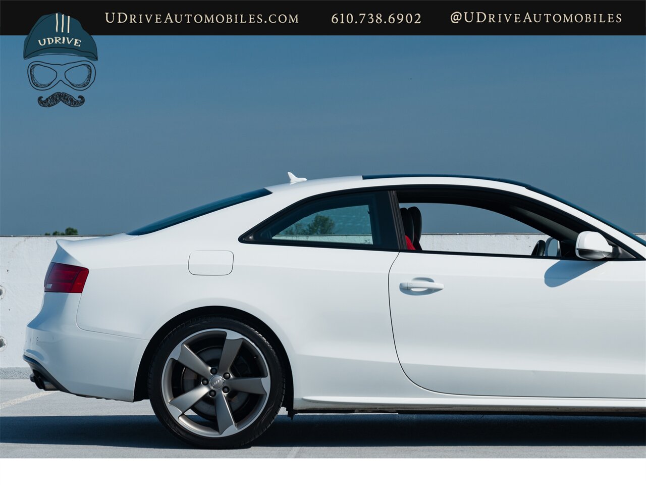 2015 Audi S5 3.0T Quattro Premium Plus 6 Speed Manual Ibis White over Black/Magma Red Service History - Photo 20 - West Chester, PA 19382