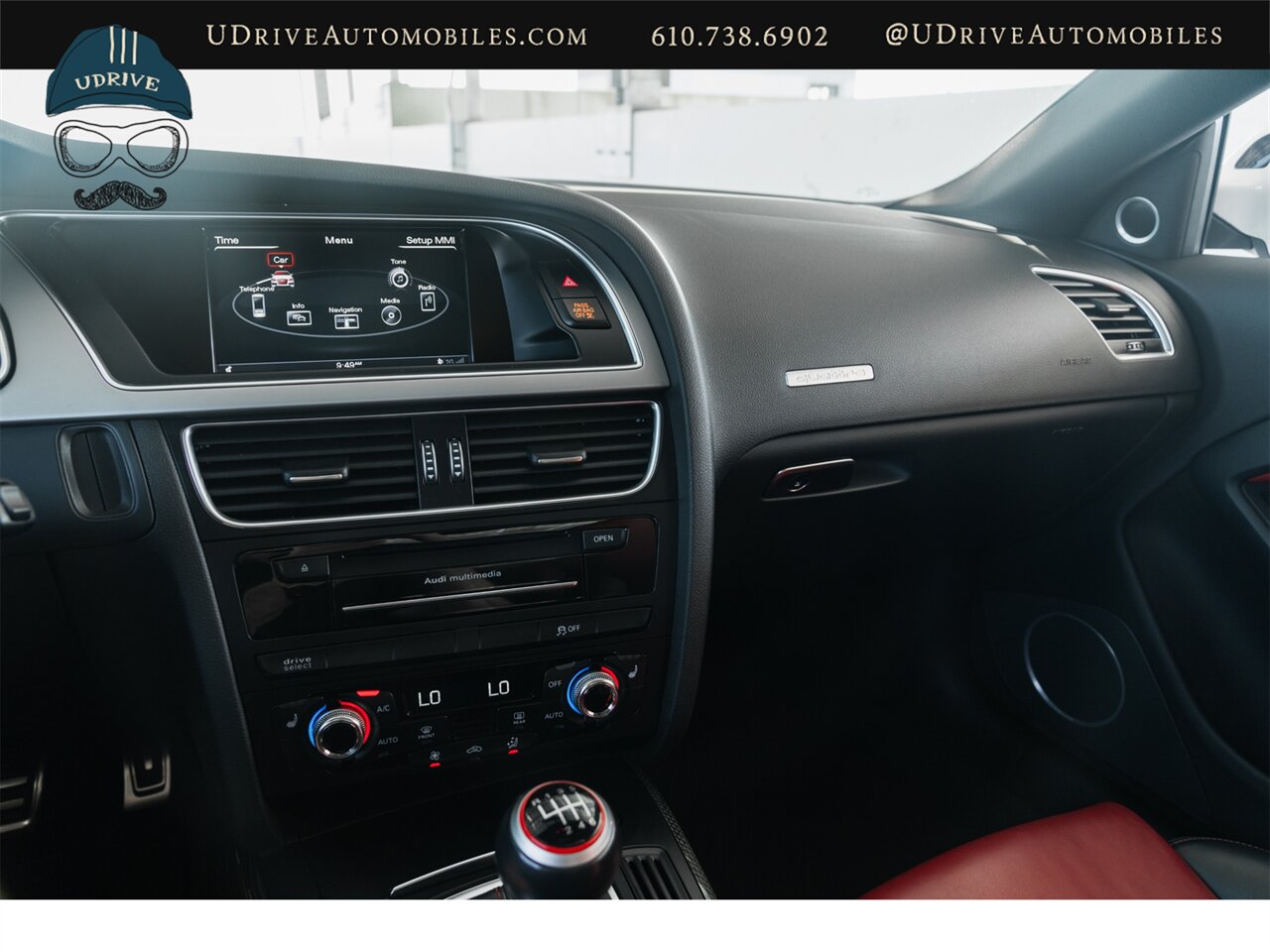 2015 Audi S5 3.0T Quattro Premium Plus 6 Speed Manual Ibis White over Black/Magma Red Service History - Photo 39 - West Chester, PA 19382