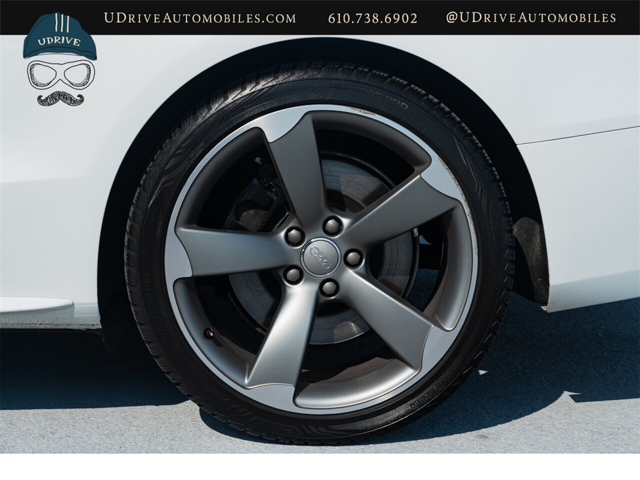 2015 Audi S5 3.0T Quattro Premium Plus 6 Speed Manual Ibis White over Black/Magma Red Service History - Photo 64 - West Chester, PA 19382