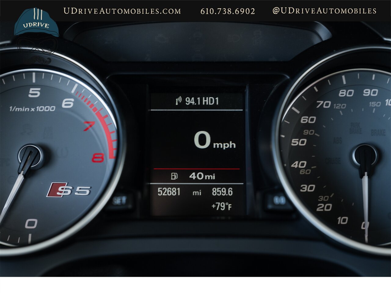 2015 Audi S5 3.0T Quattro Premium Plus 6 Speed Manual Ibis White over Black/Magma Red Service History - Photo 38 - West Chester, PA 19382