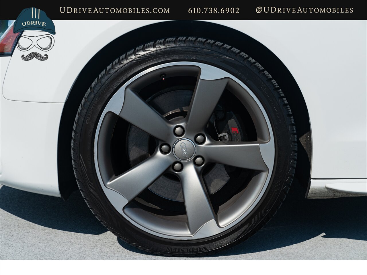 2015 Audi S5 3.0T Quattro Premium Plus 6 Speed Manual Ibis White over Black/Magma Red Service History - Photo 63 - West Chester, PA 19382