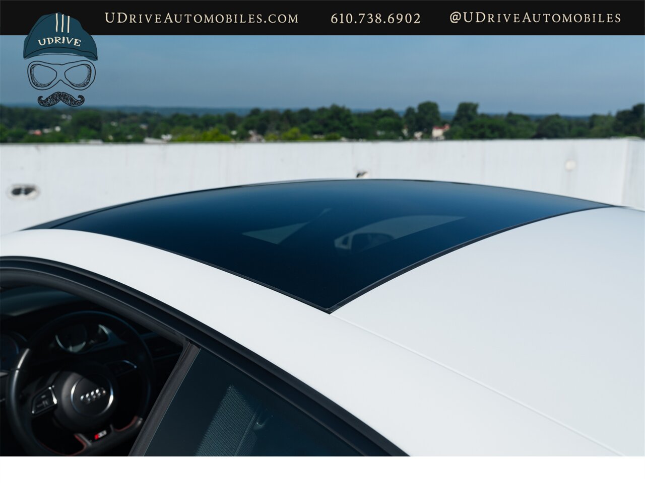 2015 Audi S5 3.0T Quattro Premium Plus 6 Speed Manual Ibis White over Black/Magma Red Service History - Photo 26 - West Chester, PA 19382