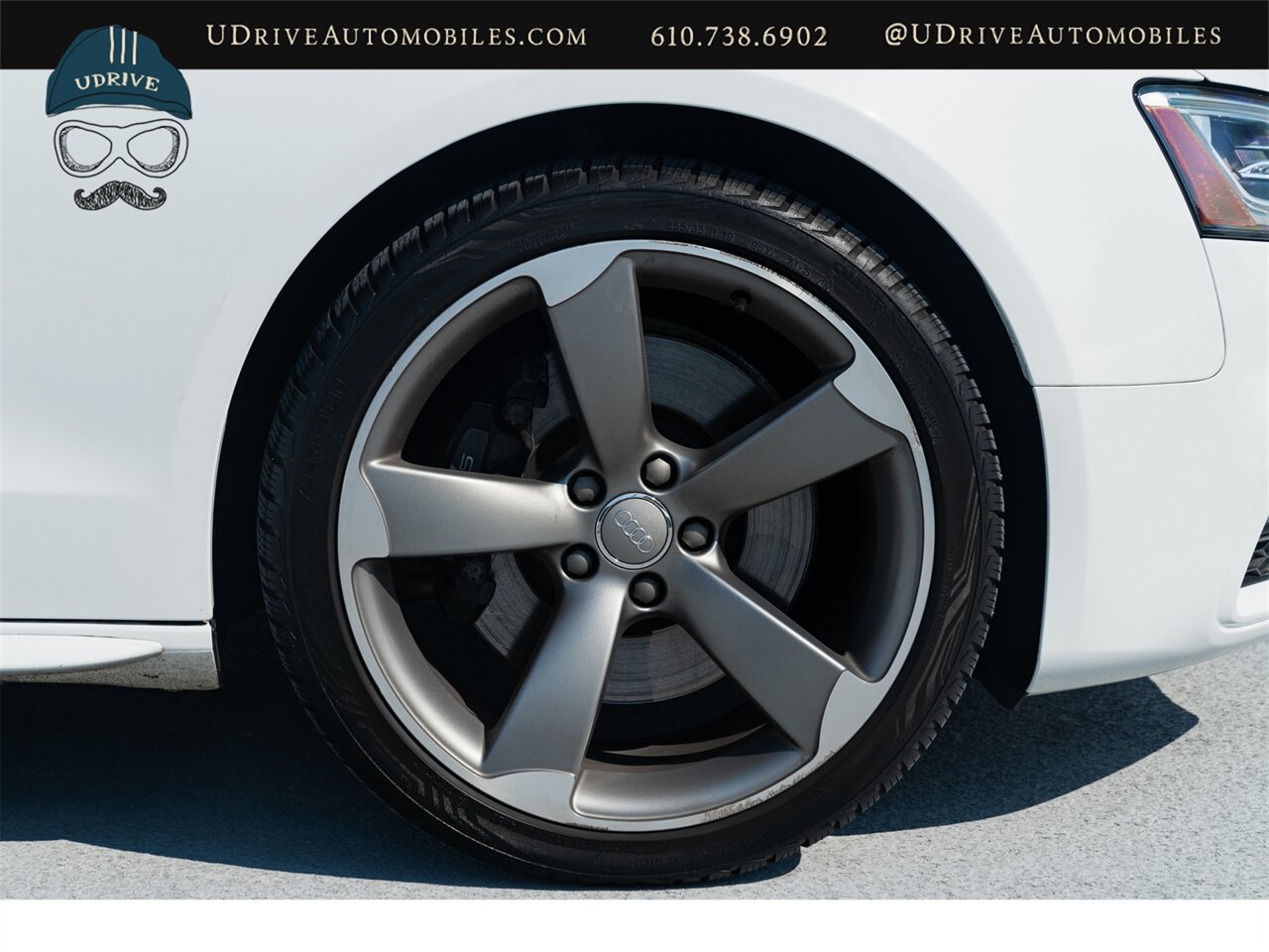 2015 Audi S5 3.0T Quattro Premium Plus 6 Speed Manual Ibis White over Black/Magma Red Service History - Photo 66 - West Chester, PA 19382