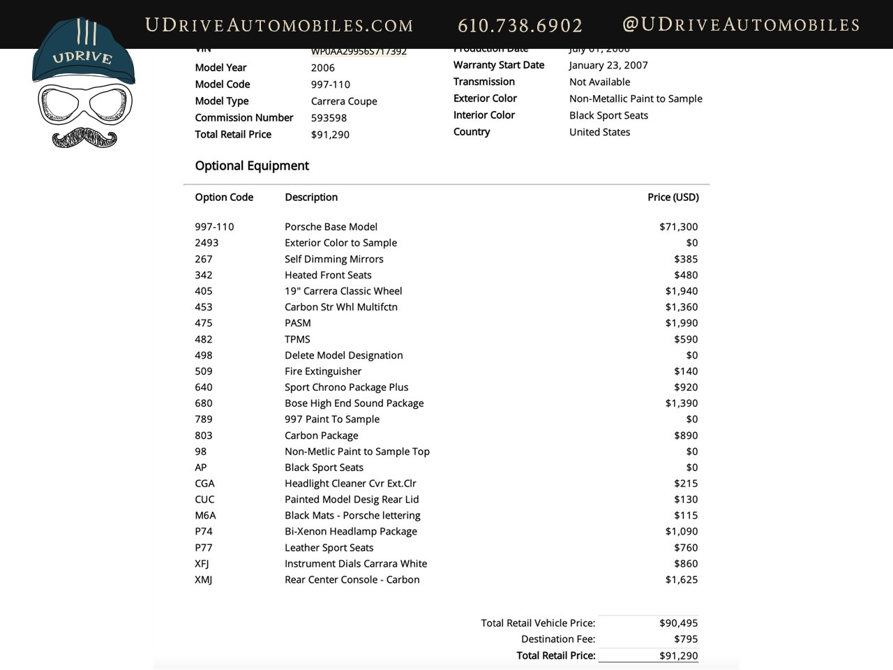 2006 Porsche 911 Carrera's photo