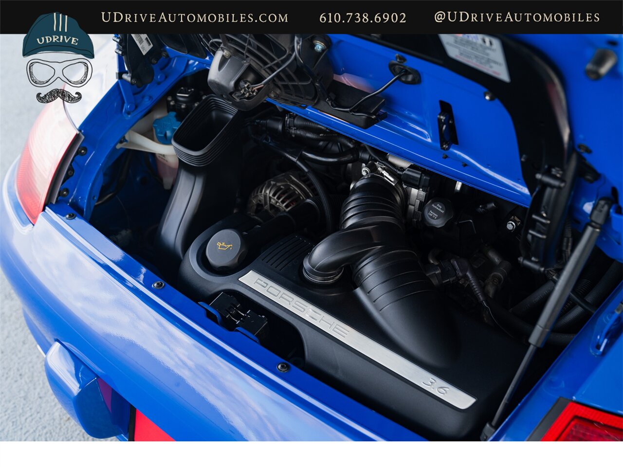 2006 Porsche 911 Carrera Paint to Sample Maritime Blue 6 Speed Chrono Sport Seats Carbon Fiber Full PPF - Photo 47 - West Chester, PA 19382