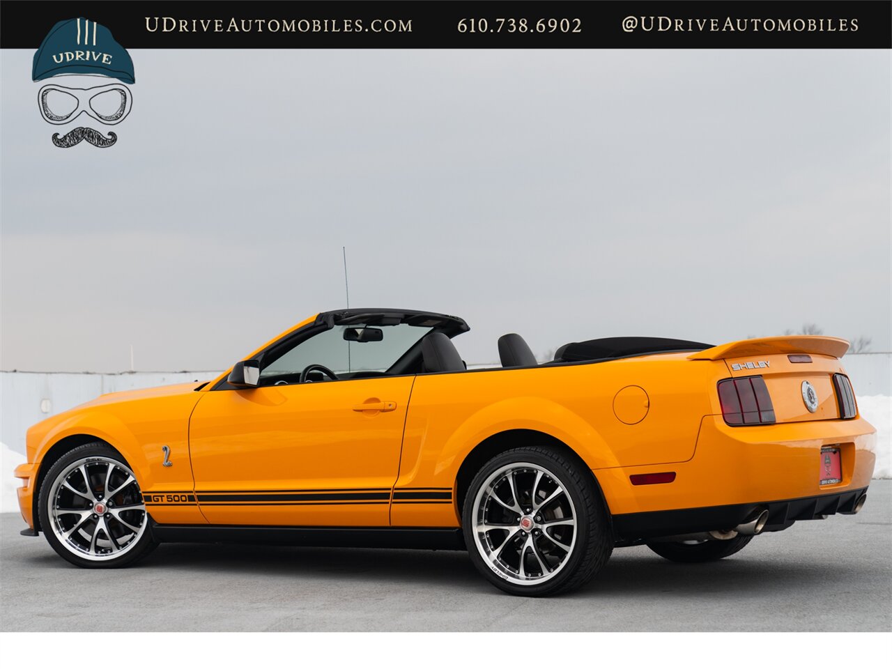 2008 Ford Mustang Shelby GT500  Grabber Orange Convertible 16k Miles - Photo 4 - West Chester, PA 19382