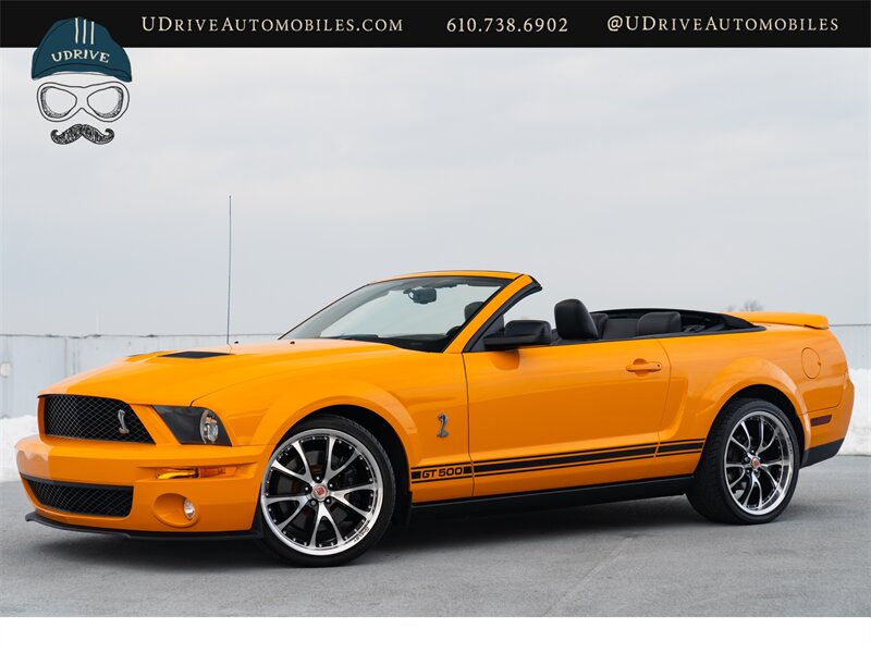 2008 Ford Mustang Shelby GT500  Grabber Orange Convertible 16k Miles