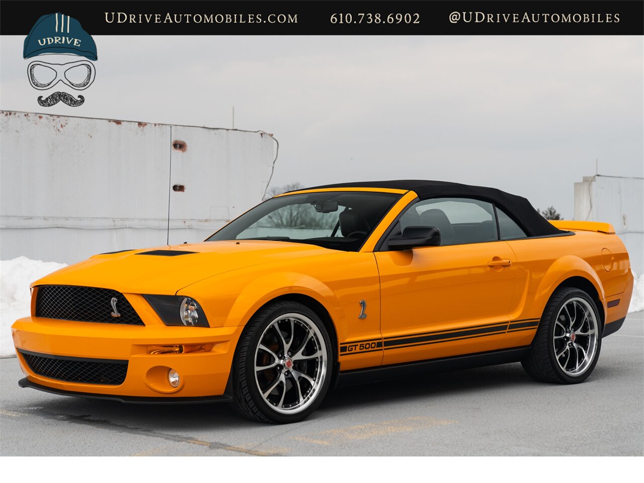 2008 Ford Mustang Shelby GT500  Grabber Orange Convertible 16k Miles - Photo 52 - West Chester, PA 19382