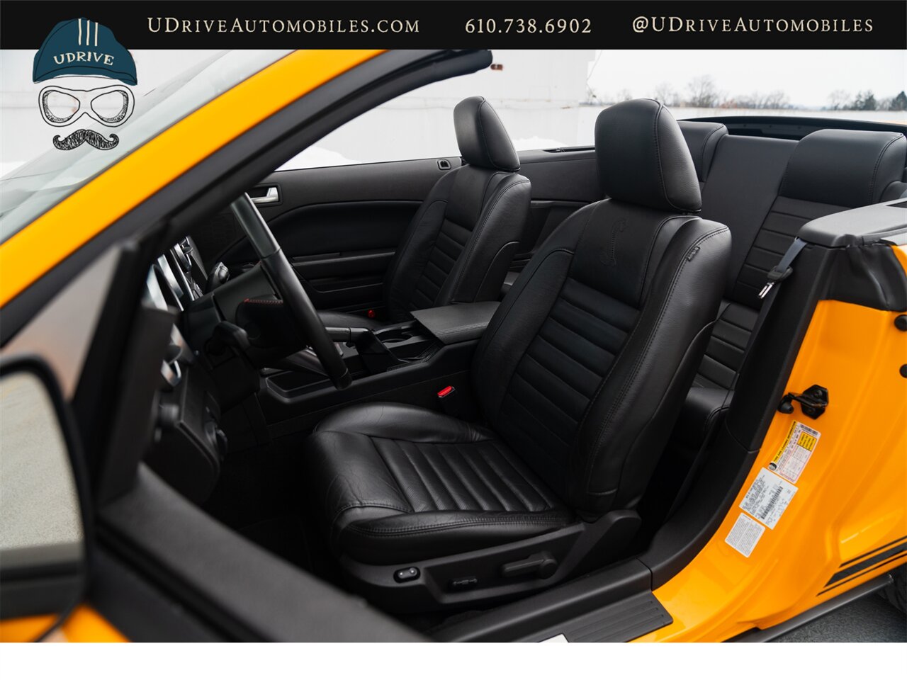 2008 Ford Mustang Shelby GT500  Grabber Orange Convertible 16k Miles - Photo 5 - West Chester, PA 19382