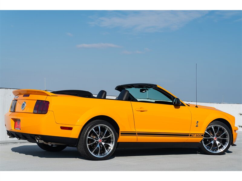 2008 Ford Mustang Shelby GT500  Grabber Orange Convertible 16k Miles
