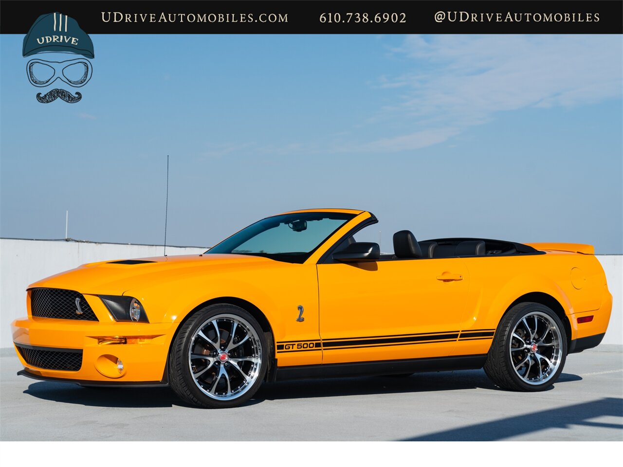 2008 Ford Mustang Shelby GT500 Grabber Orange Convertible 16k Miles - Photo 11 - West Chester, PA 19382