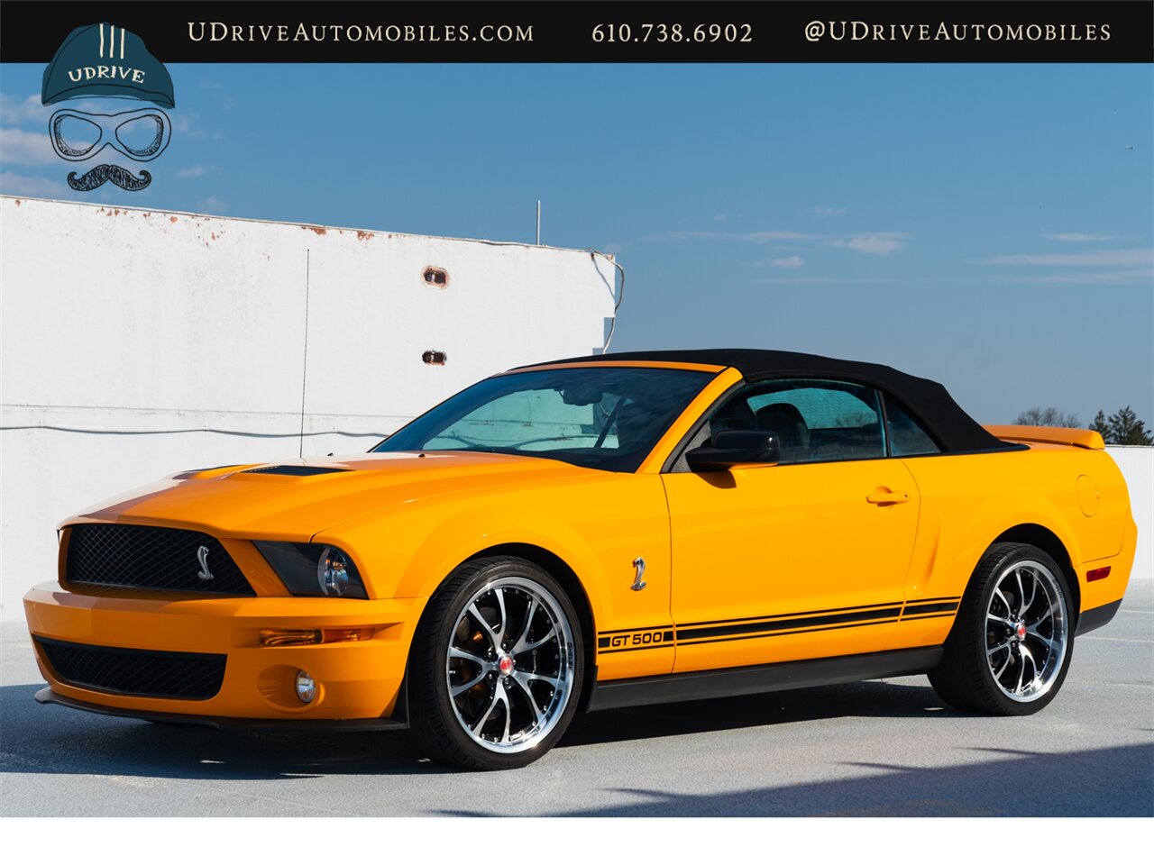 2008 Ford Mustang Shelby GT500 Grabber Orange Convertible 16k Miles - Photo 50 - West Chester, PA 19382