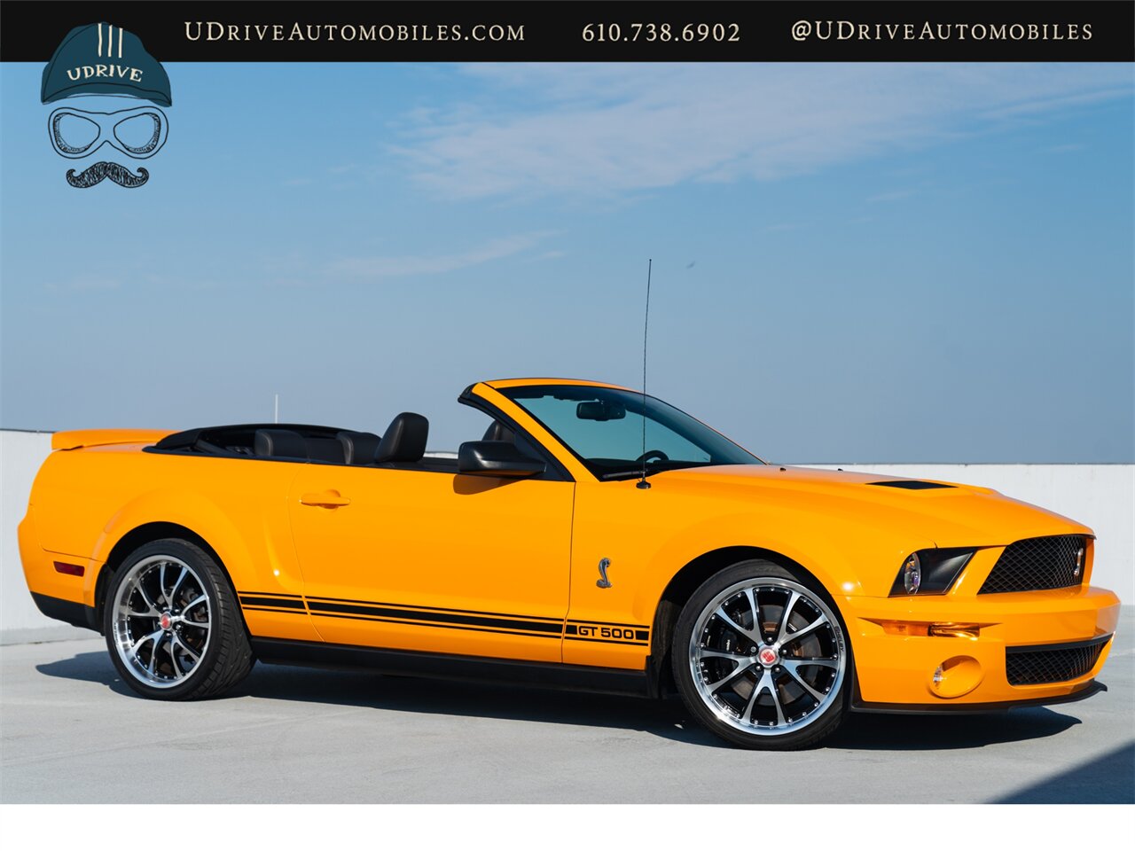 2008 Ford Mustang Shelby GT500 Grabber Orange Convertible 16k Miles - Photo 3 - West Chester, PA 19382