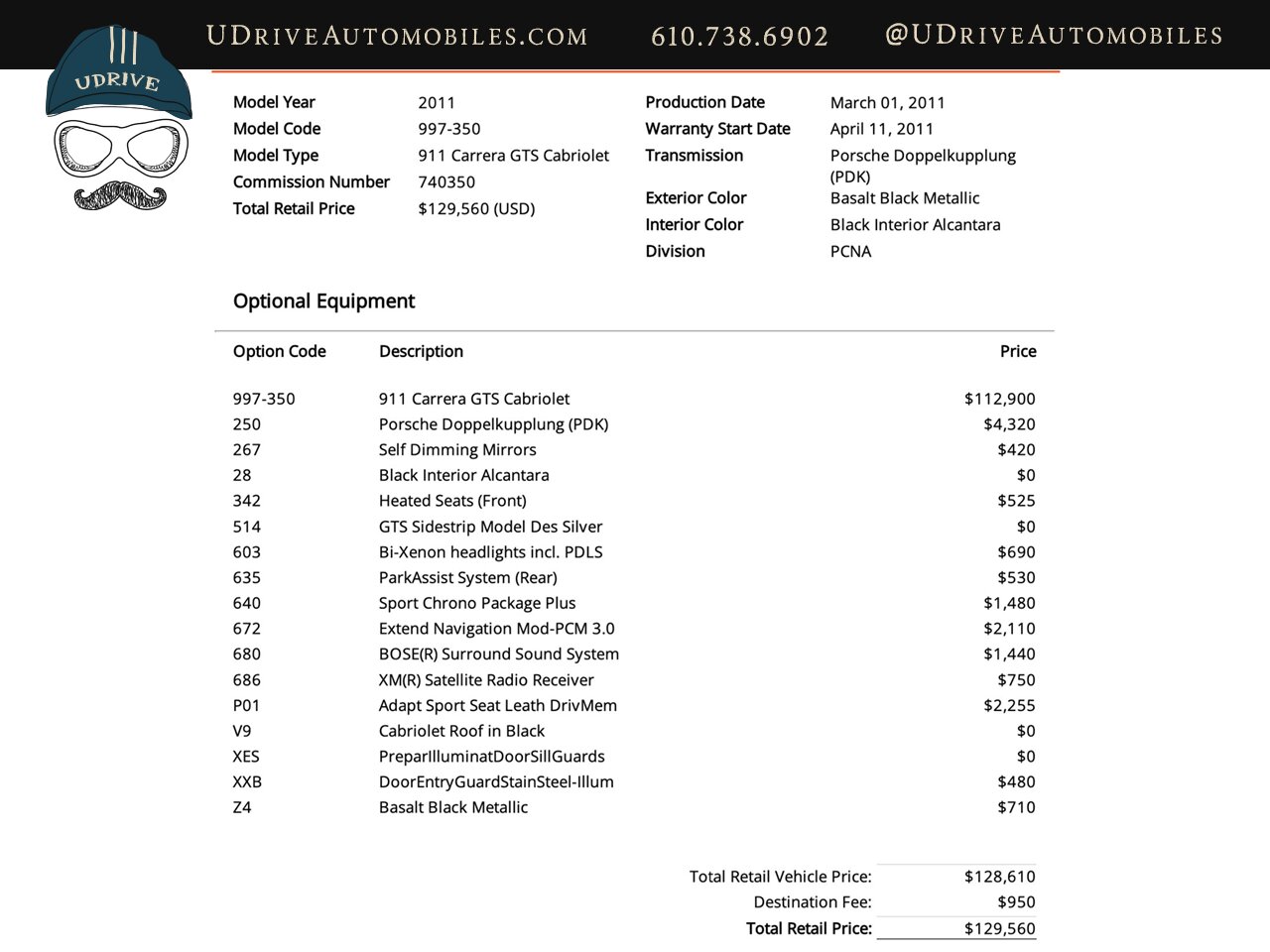 2011 Porsche 911 Carrera GTS Cabriolet PDK - Photo 2 - West Chester, PA 19382