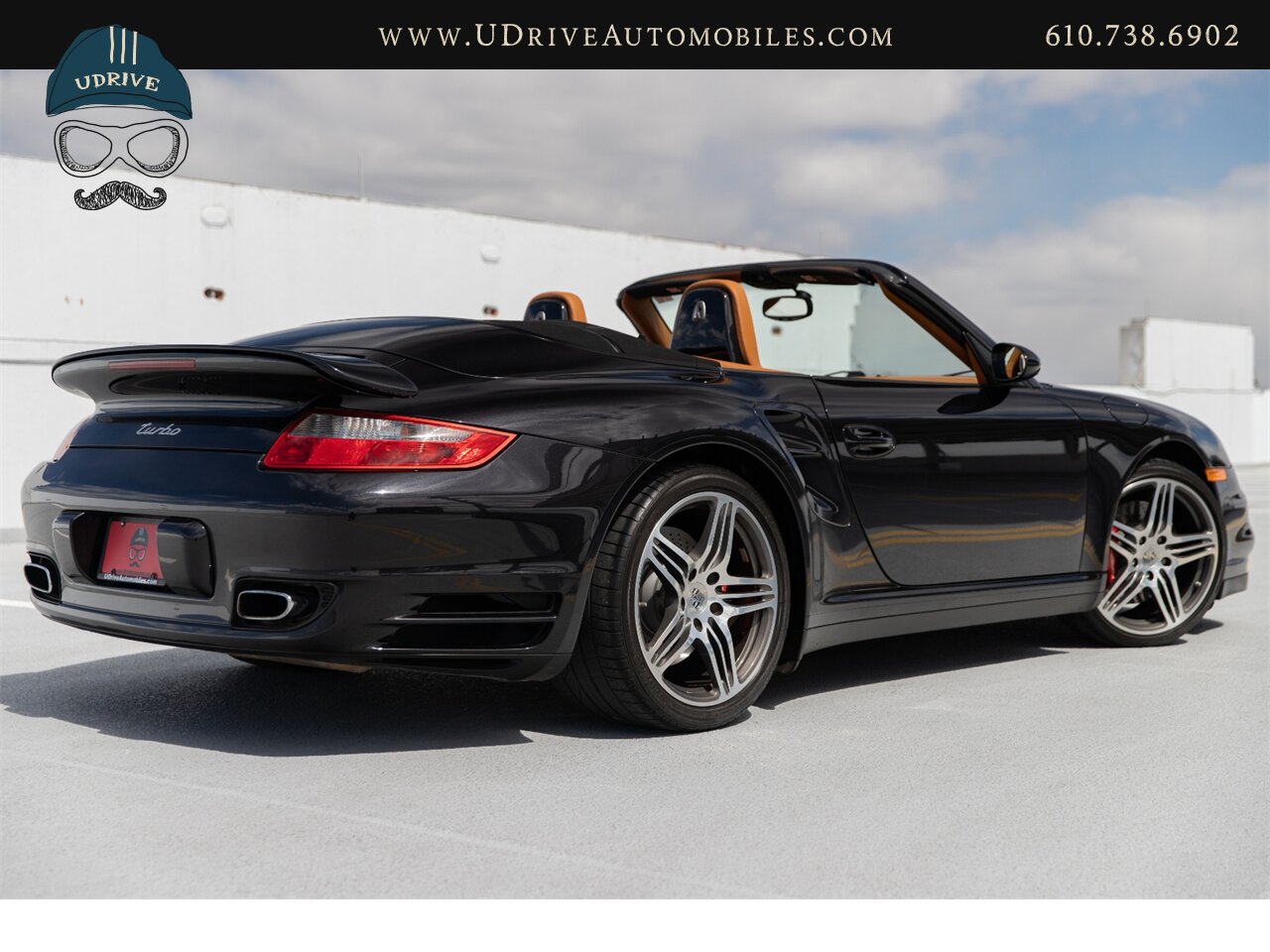 2008 Porsche 911 Turbo Cabriolet 6 Speed 997 Adap Sport Seats  Nat Brown Full Lthr Pntd Hardback Sts - Photo 4 - West Chester, PA 19382