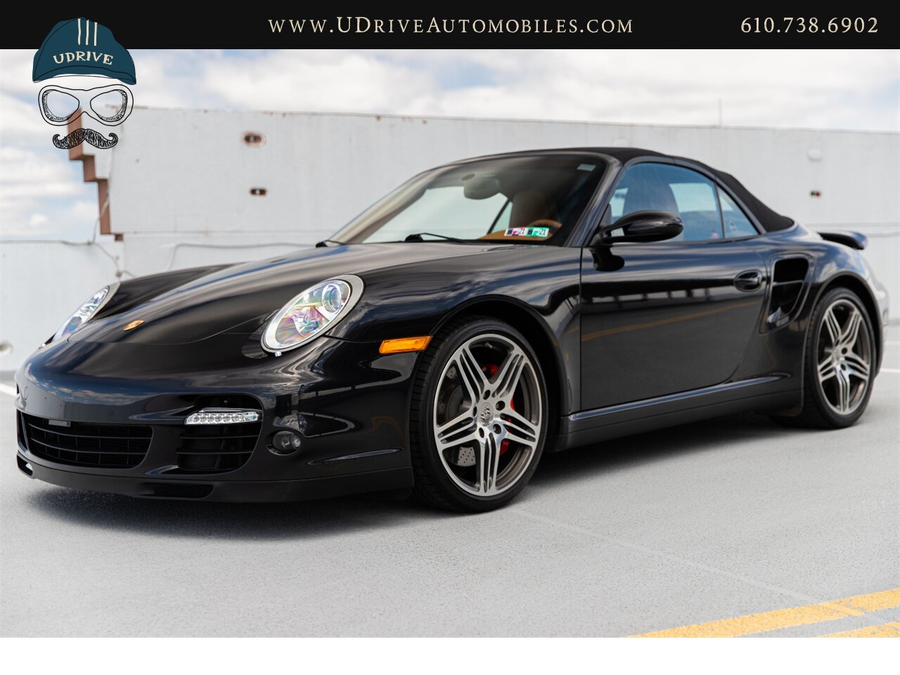 2008 Porsche 911 Turbo Cabriolet 6 Speed 997 Adap Sport Seats  Nat Brown Full Lthr Pntd Hardback Sts - Photo 12 - West Chester, PA 19382