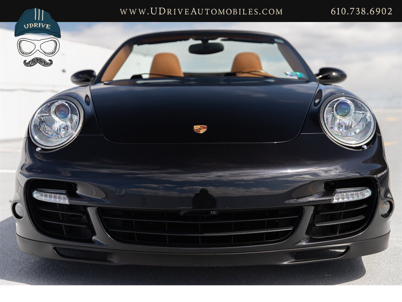 2008 Porsche 911 Turbo Cabriolet 6 Speed 997 Adap Sport Seats  Nat Brown Full Lthr Pntd Hardback Sts - Photo 15 - West Chester, PA 19382