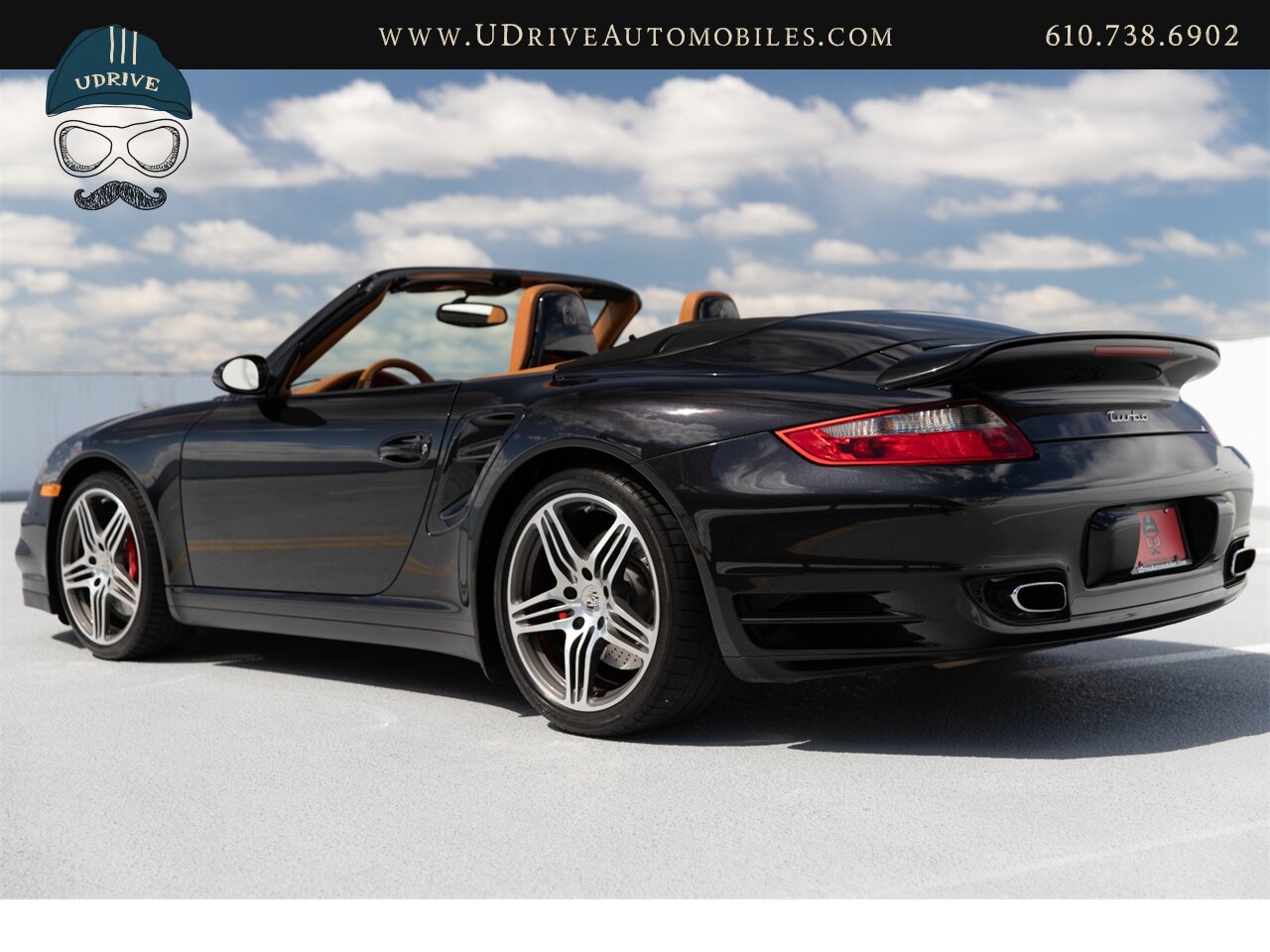 2008 Porsche 911 Turbo Cabriolet 6 Speed 997 Adap Sport Seats  Nat Brown Full Lthr Pntd Hardback Sts - Photo 28 - West Chester, PA 19382