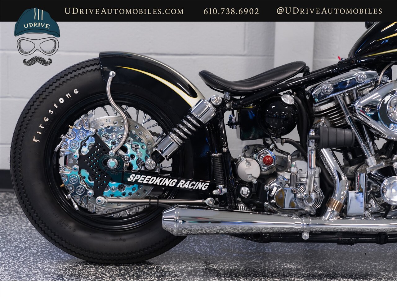 1977 Harley-Davidson FLH Speedking Racing Jeff Cochran Shovelhead  88ci - Photo 38 - West Chester, PA 19382