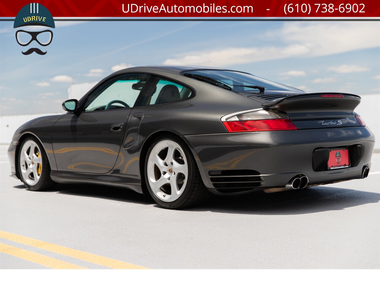 2005 Porsche 911 996 Turbo S Slate Grey Sport Seats Yellow Belts  Sport Shifter Deviating Carpet $139k MSRP - Photo 20 - West Chester, PA 19382