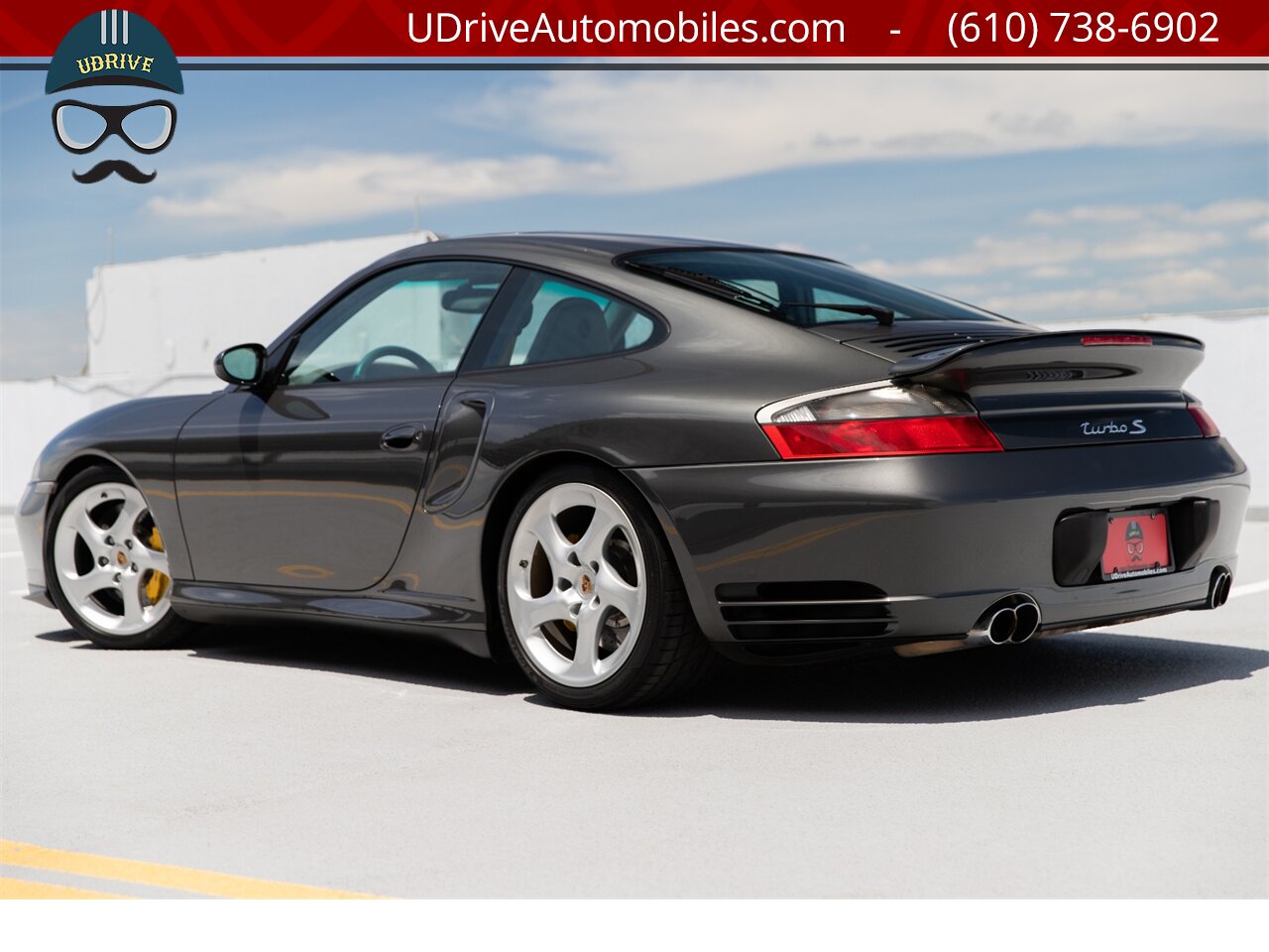 2005 Porsche 911 996 Turbo S Slate Grey Sport Seats Yellow Belts  Sport Shifter Deviating Carpet $139k MSRP - Photo 5 - West Chester, PA 19382