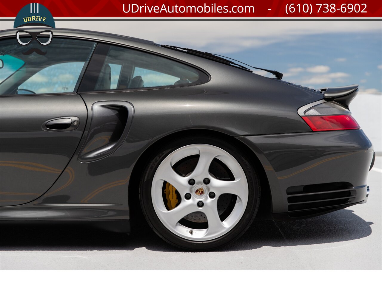 2005 Porsche 911 996 Turbo S Slate Grey Sport Seats Yellow Belts  Sport Shifter Deviating Carpet $139k MSRP - Photo 24 - West Chester, PA 19382